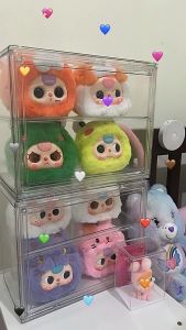 Baby three ตู้โชว์ตุ๊กตา กล่องผนังแขวน กล่อง popmart กล่องเก็บโมเดล กล่องโมเดล สามารถแขวนผนังได้ กล่องฟิกเกอร์ ตู้อะคริลิกใส