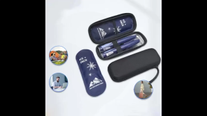 1Set Insulin Cooler Travel Case with 2 Ice Packs EVA Portable Double layer Cooler Bag for Diabetics