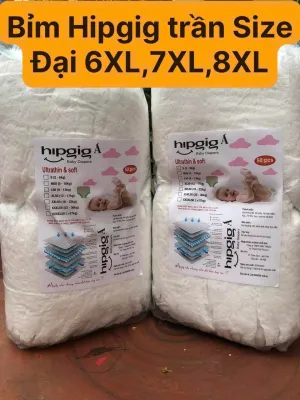 50 MIẾNG BỈM QUẦN HIPGIG LOẠI 1 SIZE MLXL2XL3XL6XL7XL8XL