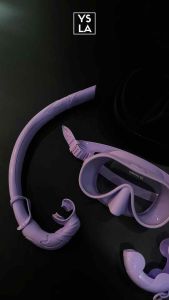 Coolio Kids Frameless Mask with Evabox and J-type Snorkel for Snorkeling Swimming