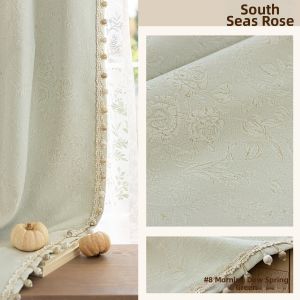 Light Blocking Embossed Curtains Luxurious