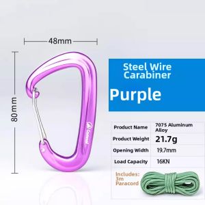 Camnal | Outdoor Aluminum Safety Climbing Carabiner