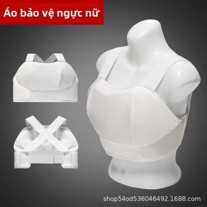 TLXT | Áo Bảo Vệ Ngực Dày Dặn Dành Cho Nữ Tập Taekwondo Karate Và Boxing Độ Đàn Hồi Cao Nhẹ Bảo Vệ Ngực Khi Tập Luyện