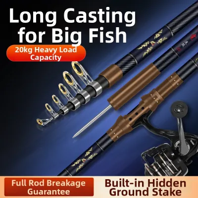 JINGZHANLI | High Carbon Heavy Duty Long Distance Surf Casting Rod