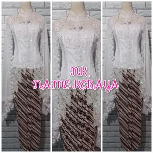 set kebaya akad nikah kebaya manten termurah