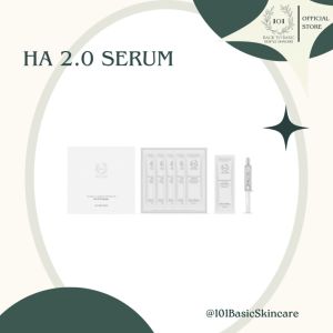 101 Basic Skincare HA 2.0 Serum | Reduce Fine Lines & Wrinkles | Intense Hydration | Promote Skin Elasticity | Glowing