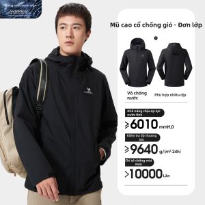 CAMEL | Áo Jacket Chống Thấm Gió Dành Cho Nam và Nữ Mới Thu Nhẹ