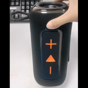 Portable Wireless Speaker 20W Wireless Bluetooth Speaker Deep Bass LED Light Speaker Rechargeable Outdoor Music