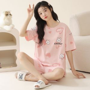 TUCANO | Cotton Summer Womens Casual Cartoon Sleepwear Set