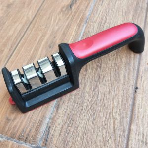 Alat Asahan Pisau Alat Asah pisau Alat Pengasah Pisau Tarik 3 step Modern Viral Murah