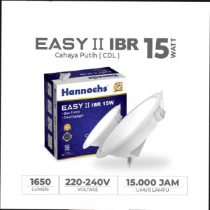 Lampu Downlight LED Hannochs 15 Watt/Led Panel Hannochs easy IBR 15watt /Downlight Tanam/size 6 inch