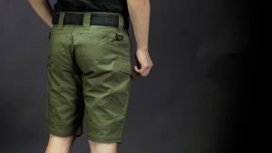 IDOGEAR Mens Tactical Shorts Quick-Dry Multipocket Pants Stretch Casual Breathable Shorts Summer Hiking Fishing Cycling 3212