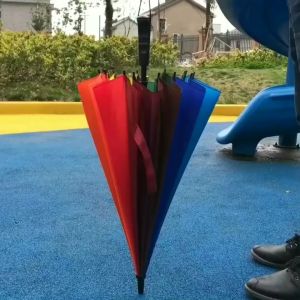 ร่มขนาดใหญ่สีรุ้ง ร่มกันแดด ร่มกันยูวี ร่มแฟชั่น Umbrella 16สี สีสันสดใส วัสดุแข็งแรง ด้ามจับทนทานพอดีมือ ร่มแบบใส ด้ามจับงอ ดีไซน์สวยและทันสมัยเห็นมุมมองที่กว้างขึ้น