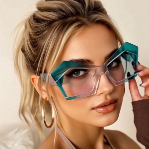 1pc European and American retro style womens fashionable anti blue light cat eye lightweight glasses frame for watching mobile