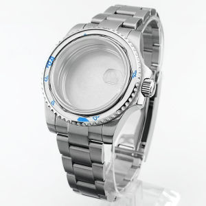 Vỏ Đồng Hồ Thép Không Gỉ Cao Cấp 405mm Với Kính Sapphire Bộ Máy Phụ NH35/36/38 Phụ Kiện Đồng Hồ Hộp Đựng Đồng Hồ Dây Đeo