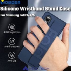 For Samsung Galaxy Z Fold 3456 Series Galaxy A54 Phone Case with Wrist Strap/Shockproof Silicone Phone Cover