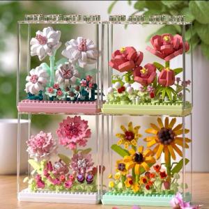 ต้นไม้ดอกไม้ไม่สูญเสีย ของเล่นตัวประกอบ ของตกแต่ง ของขวัญวันเกิดและคริสต์มาส สำหรับเด็กผู้หญิง อุปกรณ์เสริมสำหรับการเล่น