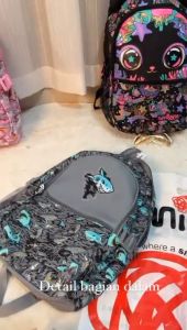 OMYGOOSE Smiggle Better Together Attach Foldover Backpack