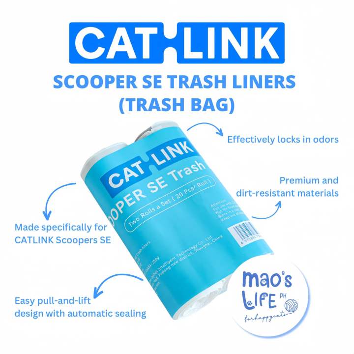 Catlink Koolstoffilter voor de zelfreinigende kattenbak - Inhoud 2 stuks - Dikte 1 cm