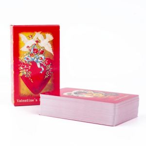 ValentineS Day Tarot A 79-Card Deck Magic Arts Love Deck Amazing Lovers Oracle Cards Tabletop Cards Of Group Games 10.3*6Cm
