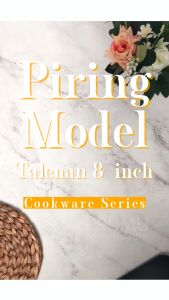 PRUMU Melamin Piring Saji Model Talenan 8 inch - Piring Cafe Resto - Piring Unik - Piring Restoran - Piring Hotel - Golden Dragon P7710A