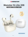Tai Nghe Bluetooth Không Dây Monster N-Lite208 Chốngồn Bán Trong Tai Tương Thích Với Apple Và Android Tai Nghe Không Dây Thời Lượng Pin Dài. 