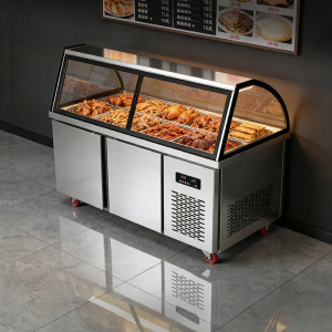 Dual Temperature Commercial Refrigerator Customizable