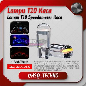 Lampu Led T10 Resin Full Kaca 360 Lampu Senja Lampu Plat Superbright
