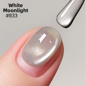 Maychao | Universal Trendy Cat Eye Gel Polish With Glass Beads For Nail Salons