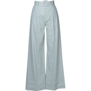Designer Summer High-Waist Womens Trousers Mint Color