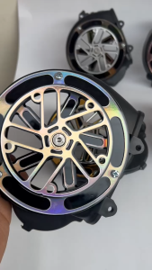 Tutup Cover Kipas Mesin Set Spiner Cakra Akrilik PNP Honda Beat Karbu Scoopy Karbu Spacy Karbu