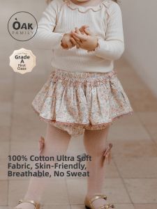 OAK FAMILY | Cotton Toddler Girl Bloomer Shorts