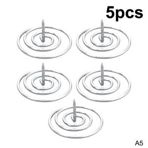 Anti-scald Moxa Stick Holders 2/5/10pcs Stainless Steel Heat Resistant with Spiral Base for Home Moxa Therapy Use