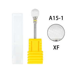 1 Pcs Ceramic Nail Drill Bit 3/32" Rotary Cuticle Clean Burr Bits For Manicure Electric Drill Accessory Nail Beauty Tools