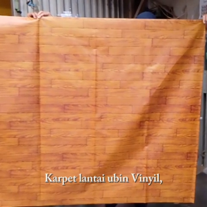 Karpet Lantai Karpet Ubin Taplak Meja Multifungsi Vinyl Potongan Ukuran 200cm x 120cm