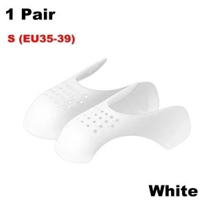 1 Pair Crease Protector Shoe Anti Crease Bending Crack Toe Cap Support Shoe Stretcher Lightweight Keeping Shield Sneakers