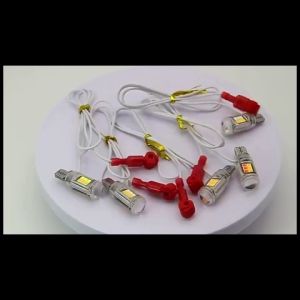 Avanstar Motors 2PCS Dual Contact LED T15 Motor Signal Light Daytime Running Light Parking Light Fog Light W16W Motor Width Lamp