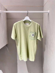 Fog Sacai 2024 Spring/Summer Joint Name New Arrival Side Zipper Casual All-Matching Loose Short Sleeve T-shirt Men and Women Same Style