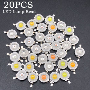 20 pcs High Power LED Chip Lamp Bulb 2.1V-3.6V 110-120LM Bead Line Emitter Diode SMD IC LED Lamp DIY Led Light Home Decoration