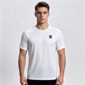 Kelme | KELME Nam Mùa Hè Áo Thun Cổ Tròn Nhanh Khô Thoáng Khí Thể Thao Thông Thường Ngắn Tay Hút Ẩm Áo Sơ Mi Nhẹ