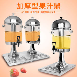 Stainless Steel Hotel Juice Kettle Single Head Triple Head Self-Service Beverage Machine Cold Drink Machine Commercial Use
