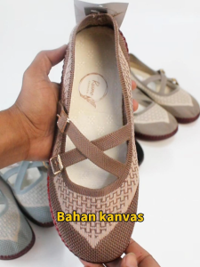 RUIMO F-3 Sepatu Rajut Terbaru Korean Style Belt X casual