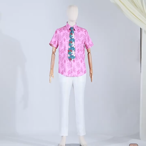 Zootopia Nick Wilde Cosplay Costume 2 Styles Floral Shirt Set Adult Men Halloween Party Outfit Local Warehouse Shipping