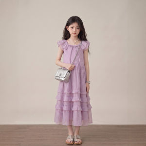 SHANGLEXIONG | Elegant High-end Summer Dress for Girls