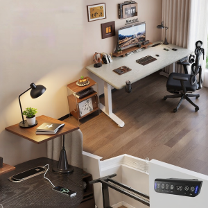 Motorized Adjustable Desk Office Table