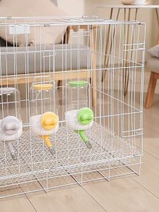 SP94 ที่ให้อาหารสัตว์เลี้ยง ให้น้ำติดกรง ที่ให้น้ำ/ให้อาหาร แบบแขวนกรง สำหรับสุนัขและแมว พร้อมส่งจากร้านไทย