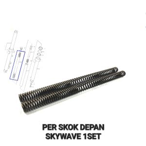 Per Skok Depan SkyWave (Harga Per Set Isi 2) - Peer Pir Ver Vir Dalam As Linggis Sok Sekok Shockbreaker Depan Suzuki Sky Wave Panjang 291 cm