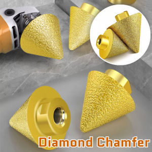 Diamond Chamfering Machine Ceramic Tile Marble Hole Expansion Angle Grinder Chamfering and Grinding Drill Bit