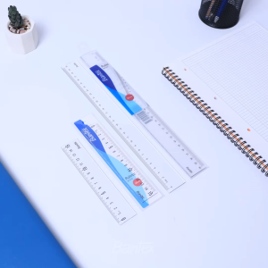 Bantex Penggaris / Ruler Akrilik Material PS Ringan dan Kuat BE500X