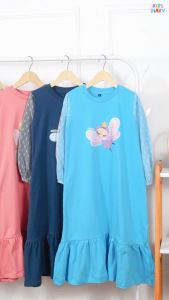 Gamis Anak Perempuan Alma Karakter Katun Combed 24s 1-10 Tahun